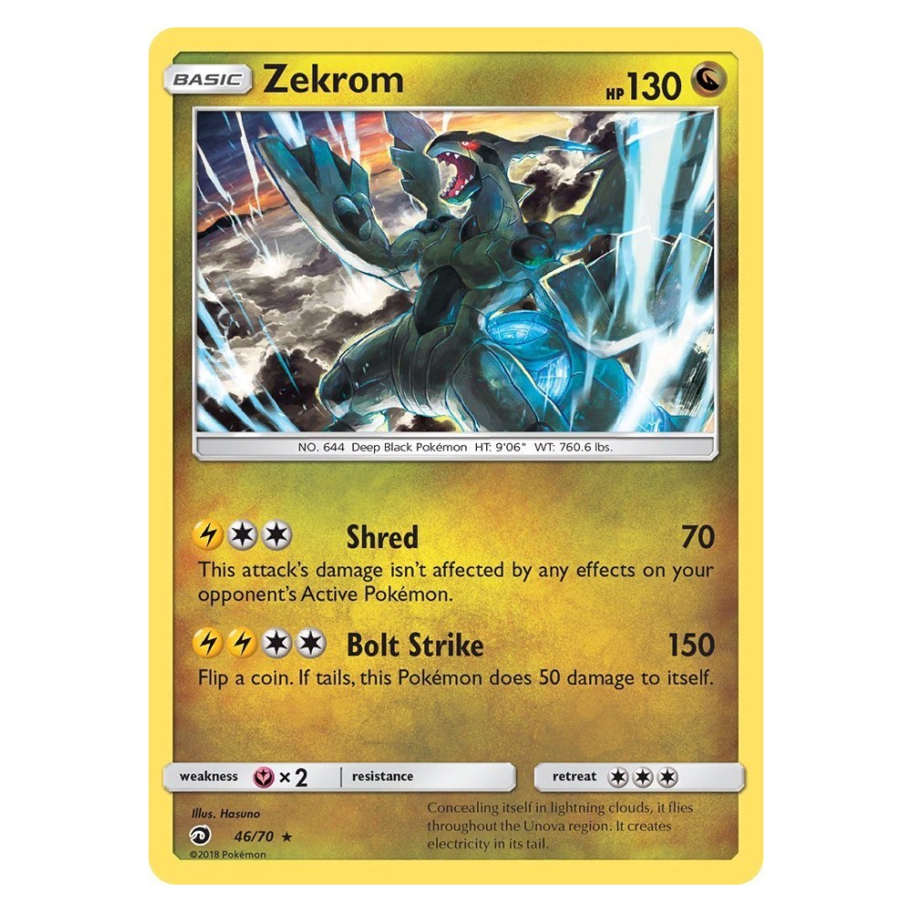 Zekrom - Holo Rare 46/70 