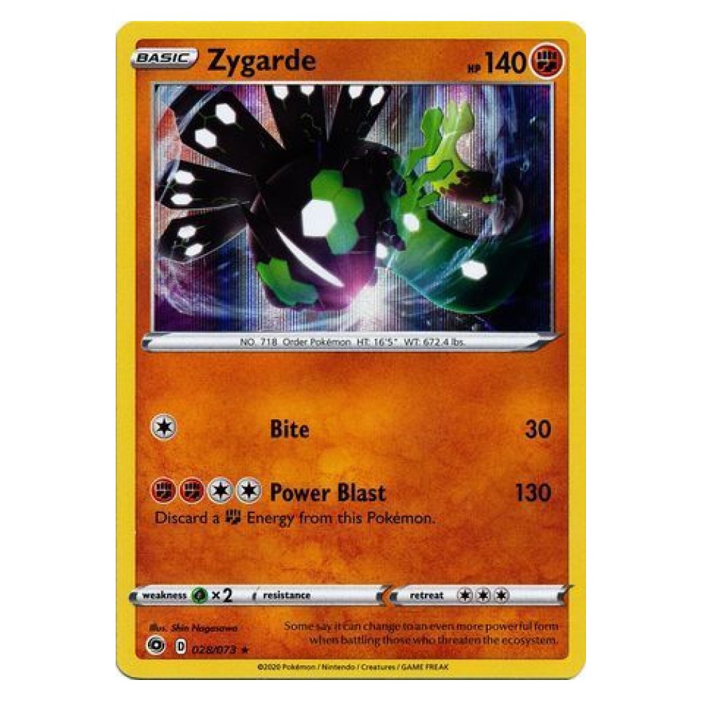 Zygarde - Holo Rare 028/073 