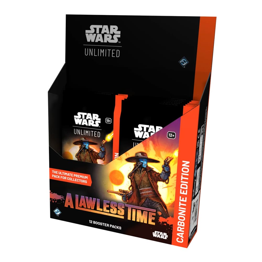 Star Wars Unlimited A Lawless Time Carbonite Booster Box 12 Bustine ENG