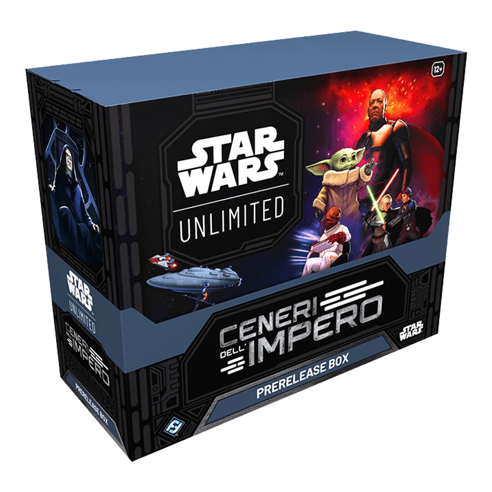 Star Wars Unlimited Ceneri dell'Impero Prerelease Box ITA