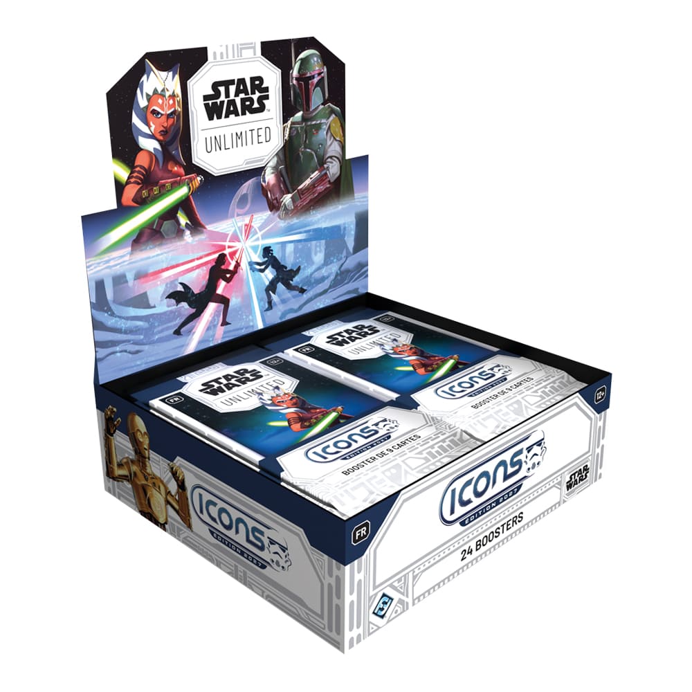 Star Wars Unlimited Icons Booster Box 24 Bustine ENG