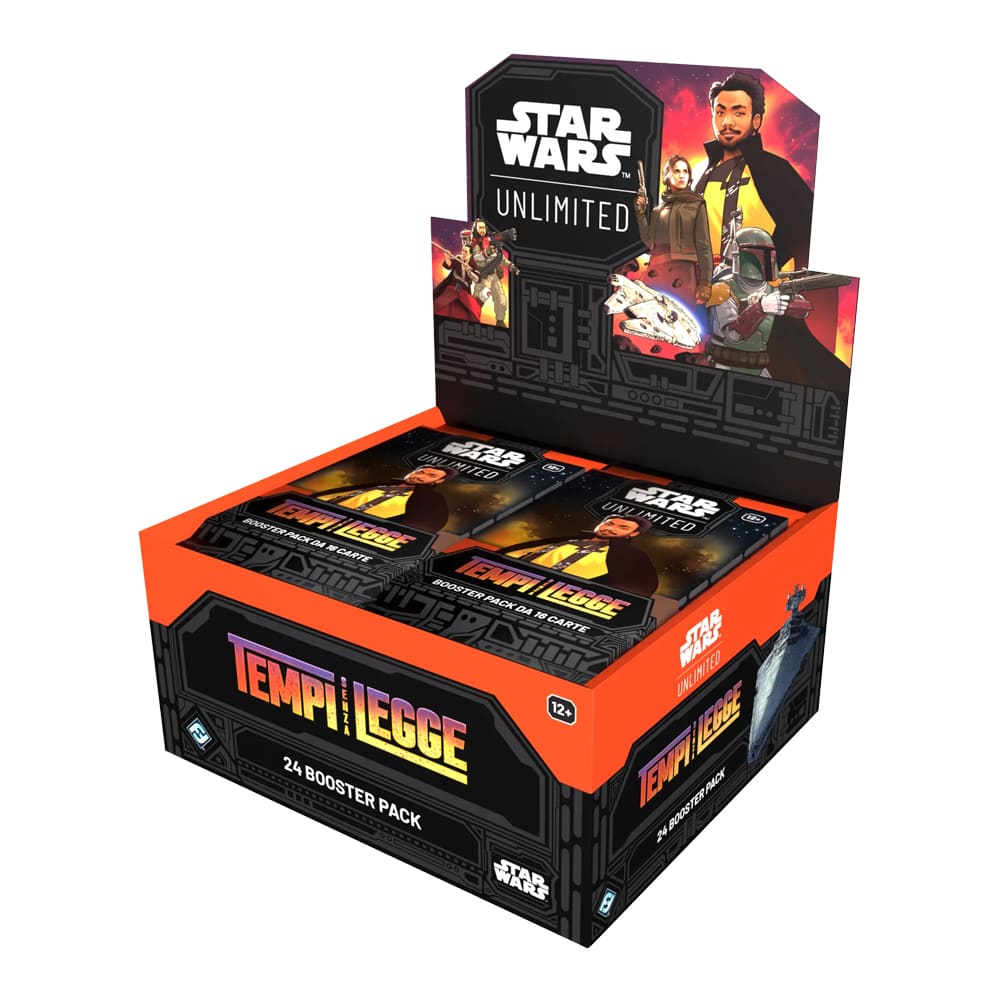 Star Wars Unlimited Tempi senza legge Booster Box 24 Bustine ITA