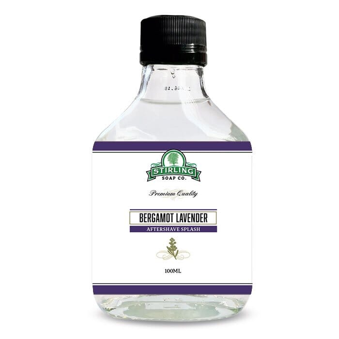 Stirling Soap Company aftershave bergamot lavender 100ml