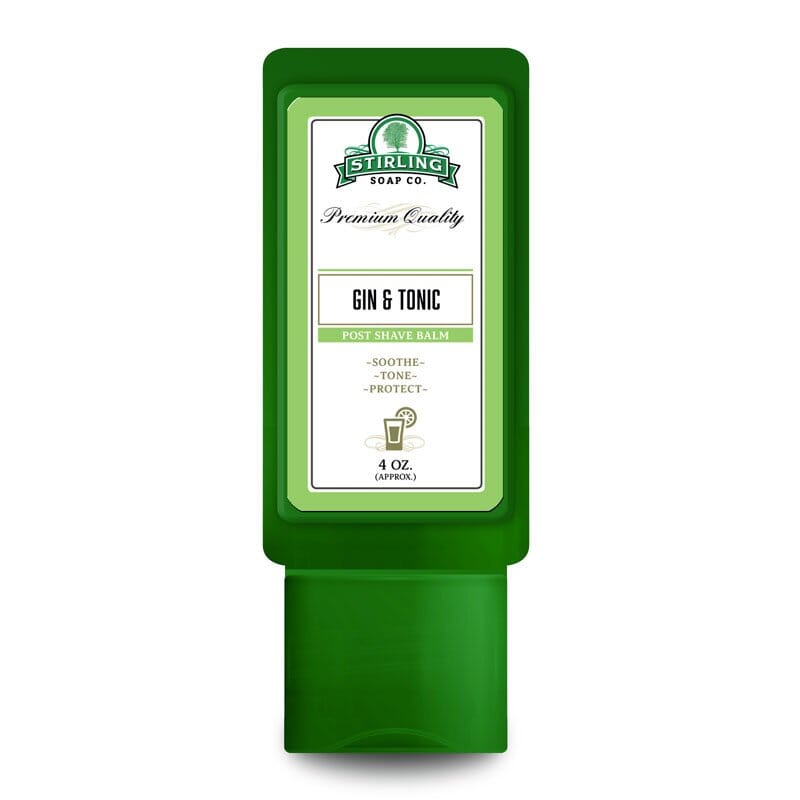 Stirling Soap Company aftershave balm gin & tonic on the rocks 118ml