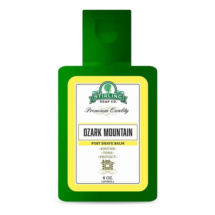 Stirling Soap Company aftershave balm ozark mountain 118ml