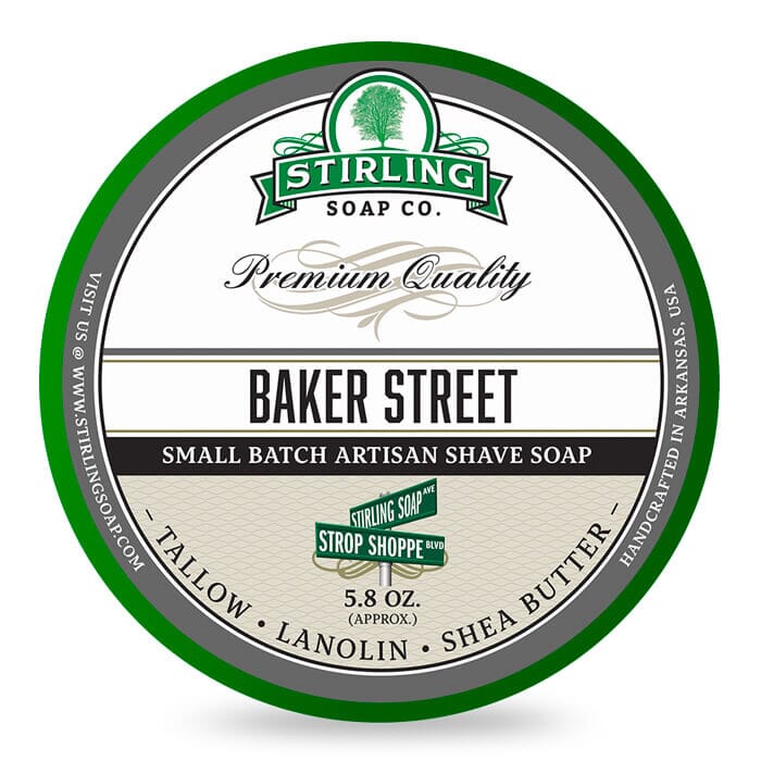 Stirling Soap Company shaving cream baker street 170ml
