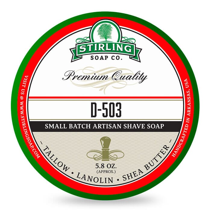 Stirling Soap Company shaving cream d-503 170ml