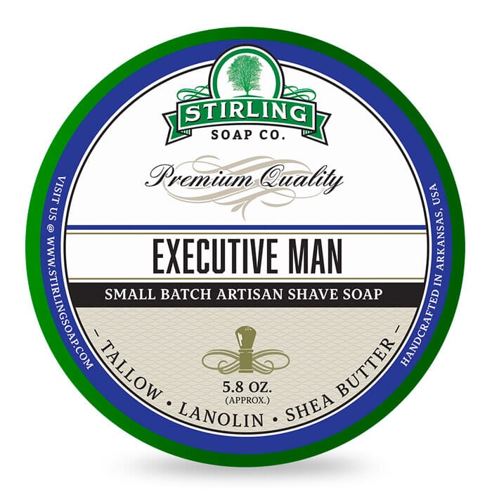 Stirling Soap Company shaving cream executive man 170ml