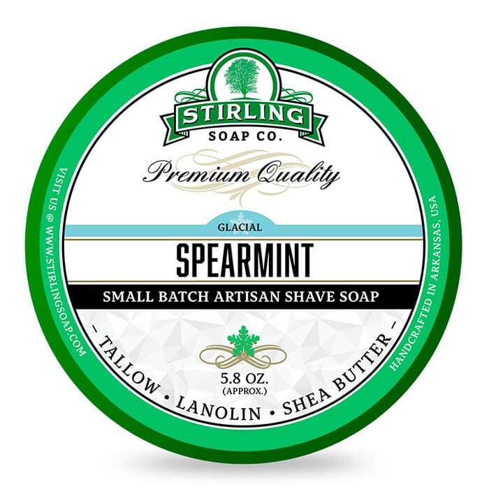 Stirling sapone da barba Glacial Spearmint 170ml