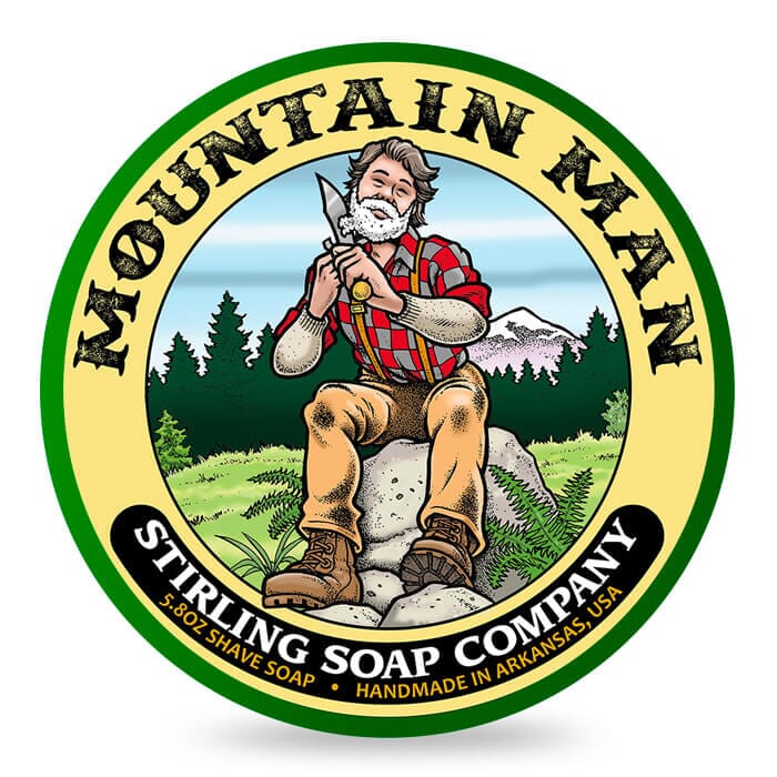 Stirling sapone da barba Mountain Man 170ml