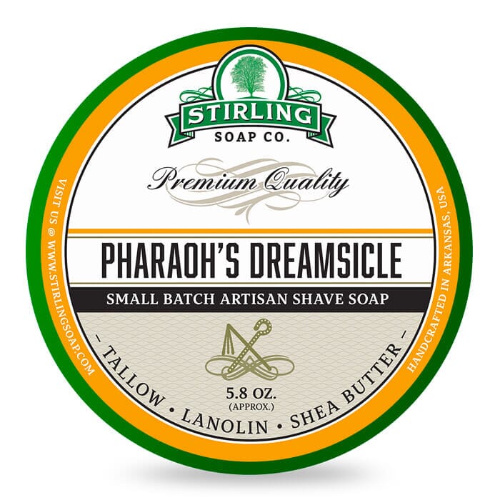 Stirling Soap Company shaving cream pharaoh's dreamsicle 170ml