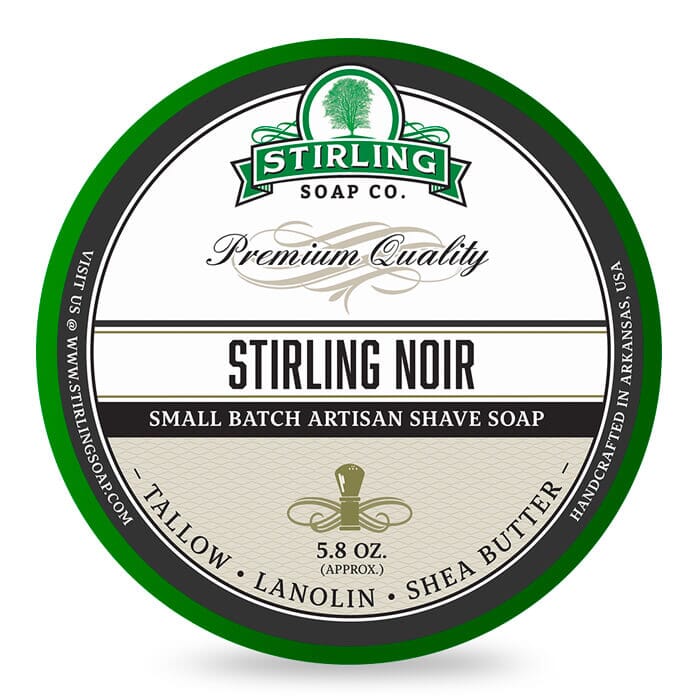 Stirling Soap Company shaving cream stirling noir 170ml