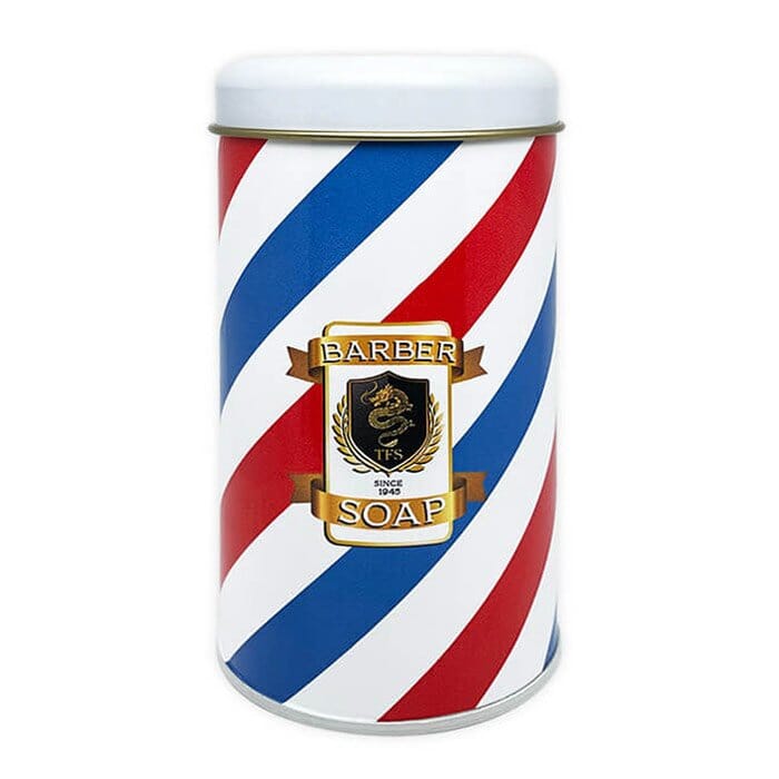 TFS shaving cream professional size in tin can barberpole 450ml