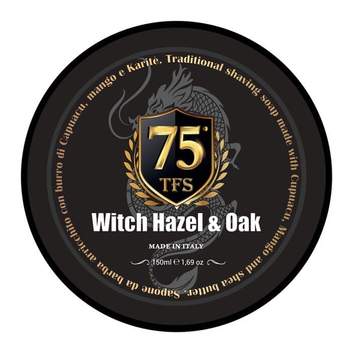TFS sapone da barba 75 Anniversario witch hazel e oak 150ml