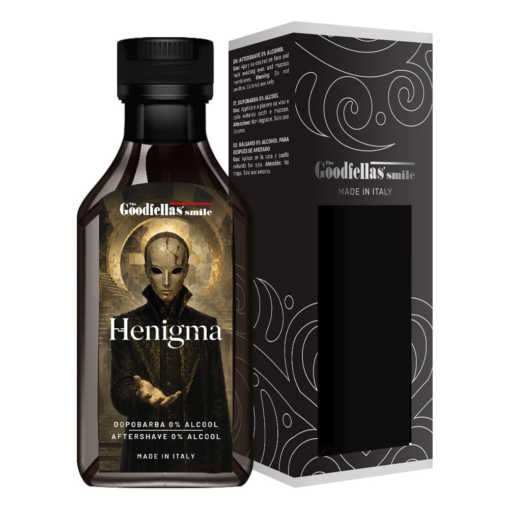 The Goodfellas’ smile fluido dopobarba Henigma zero alcool 100ml - scatola