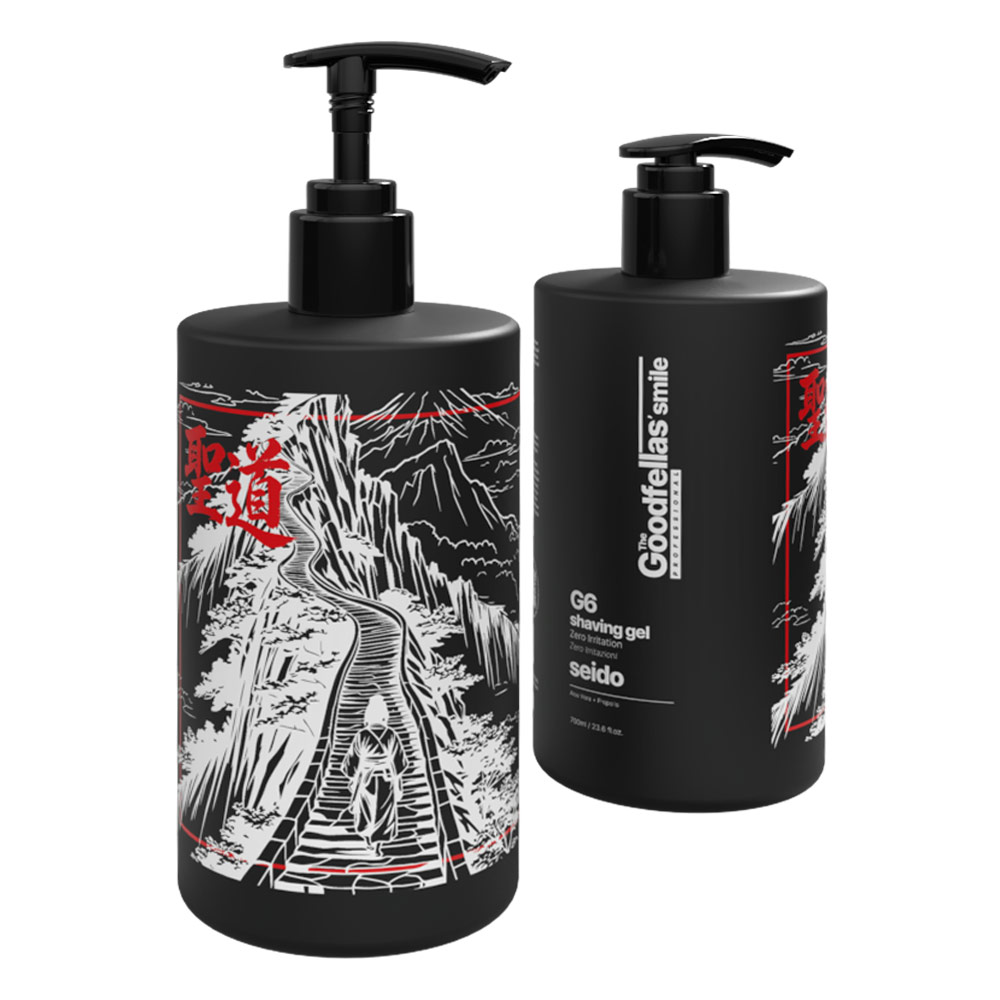 The Goodfellas’ smile gel da rasatura zero irritazioni G6 Seido 700ml