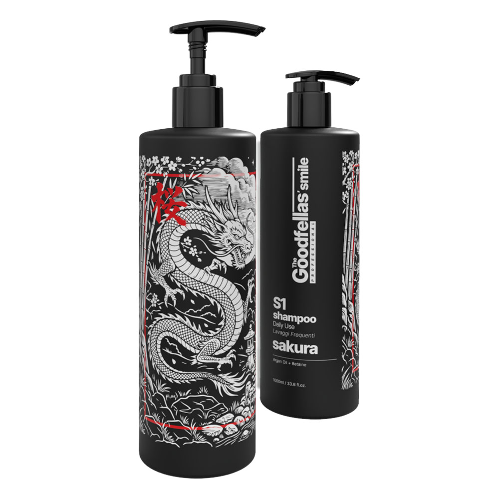 The Goodfellas’ smile shampoo S1 lavaggi frequenti Sakura 1000ml