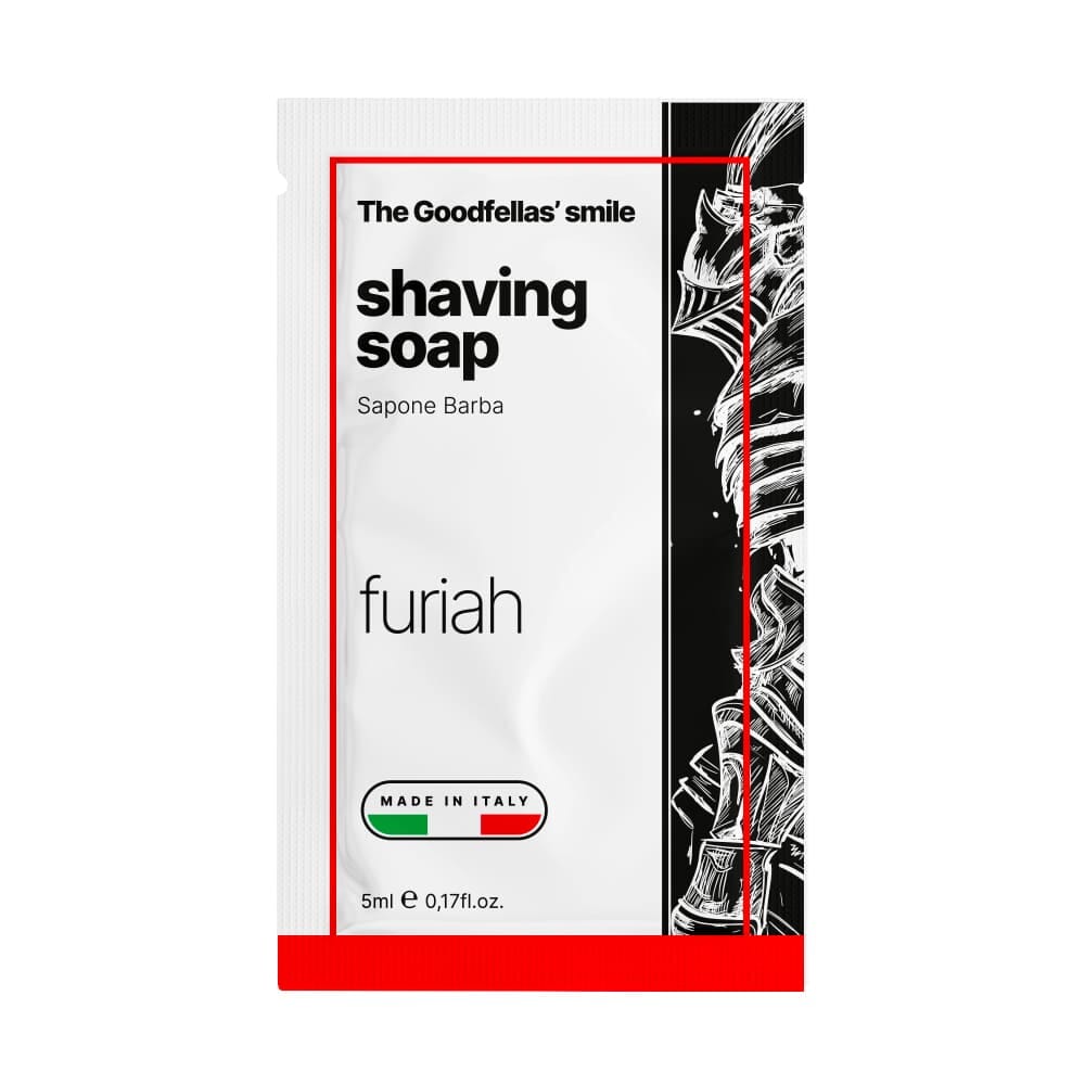 The Goodfellas' smile sample shaving soap Furiah formula AJ1 5ml