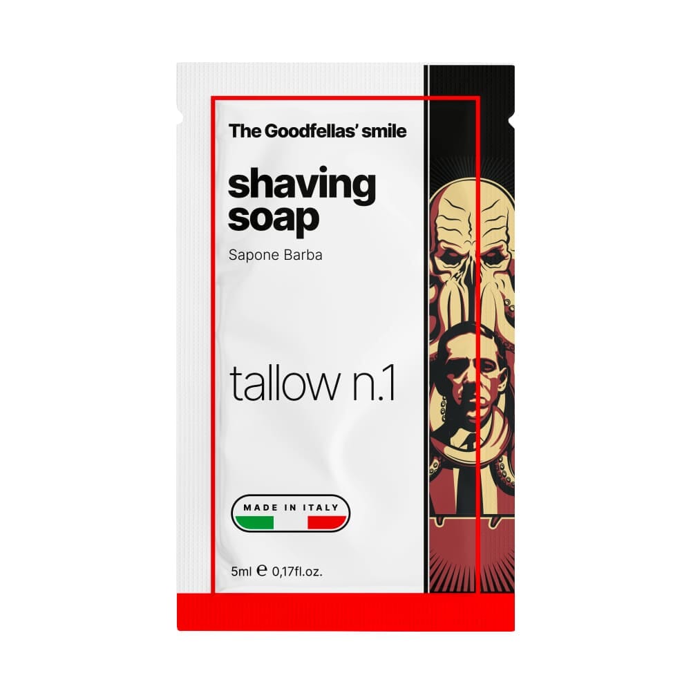 The Goodfellas' smile sample shaving soap Tallow N1 5ml