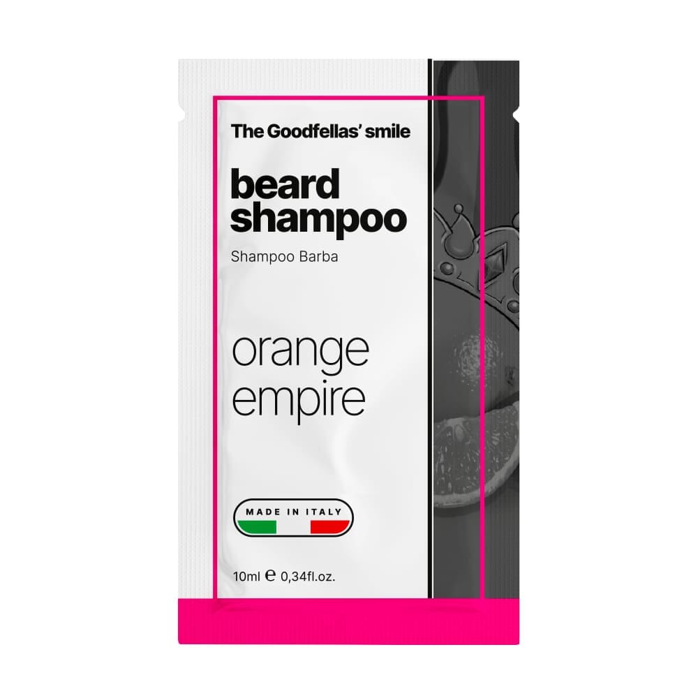  The Goodfellas' smile campioncino shampoo barba Orange Empire 10ml