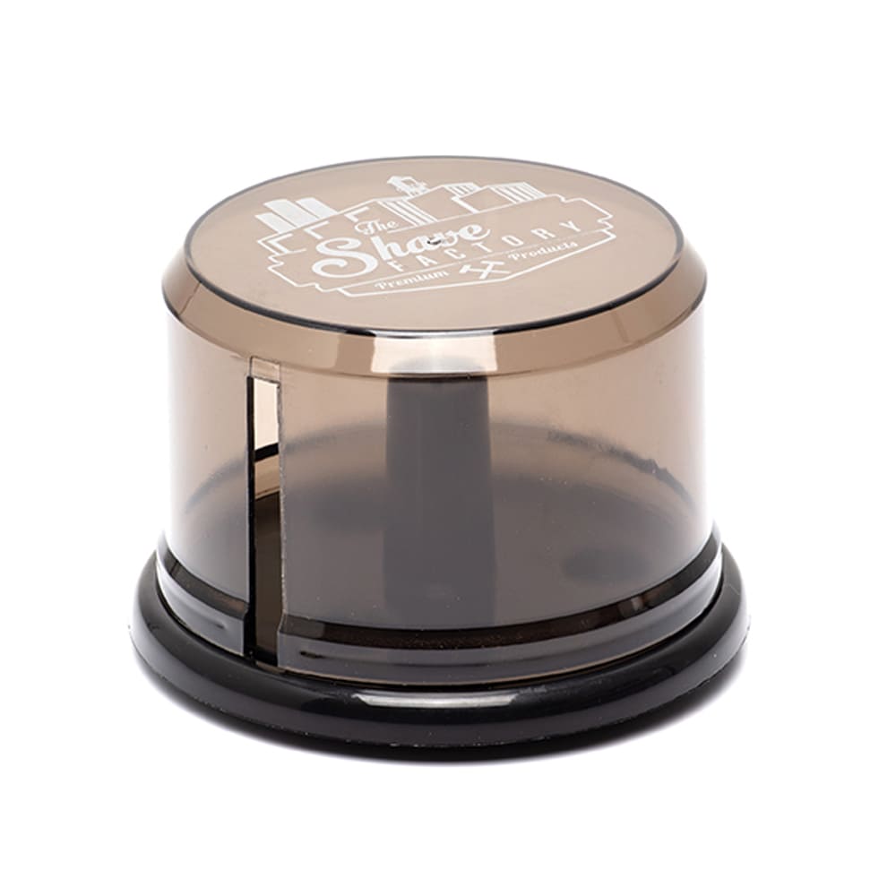 The Shave Factory dispenser carta collo nero trasparente