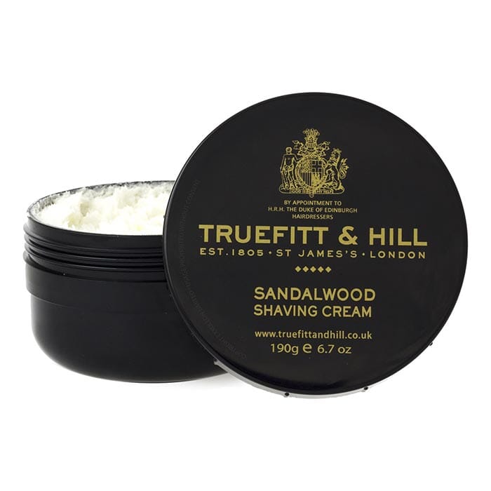 Truefitt e Hill shaving cream sandalwood 190ml