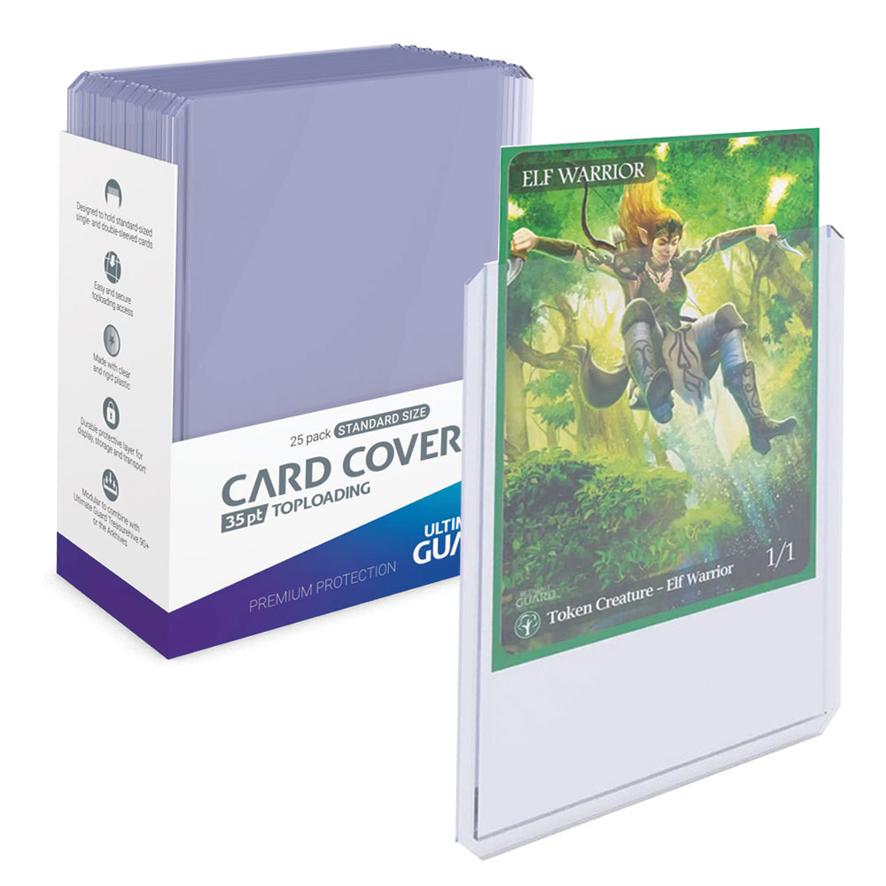 Ultimate Guard Card Toploader Trasparenti 25pz