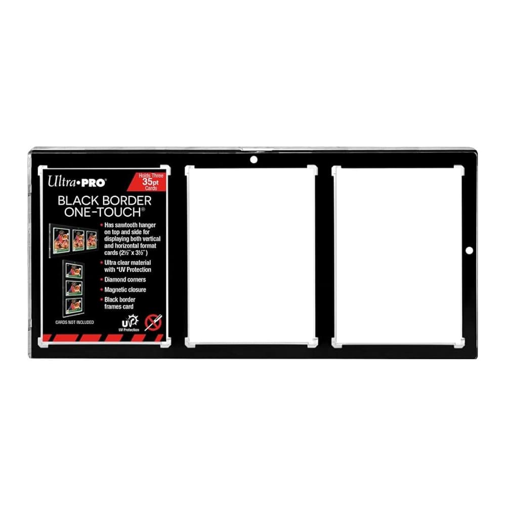 Ultra Pro Porta Carte Magnetico 3x Bordo Nero