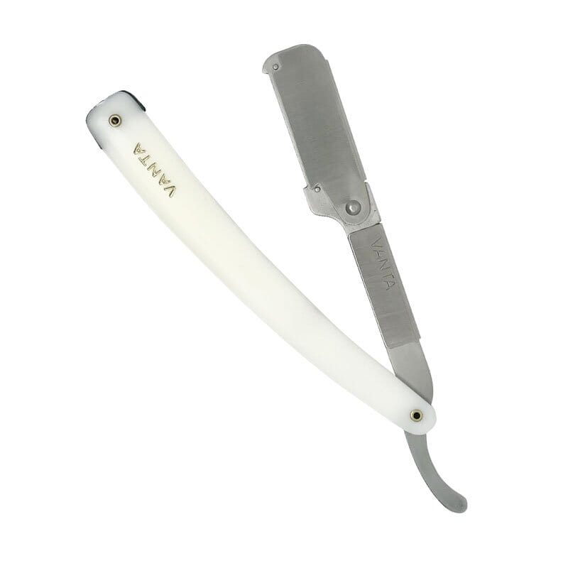 Vanta straight razor white with locking lever