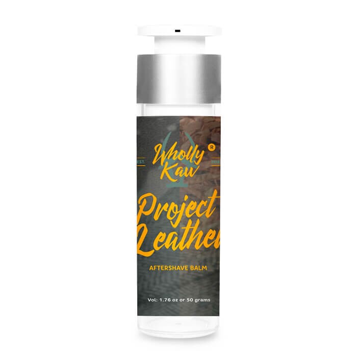 Wholly Kaw aftershave balm Project Leather 50gr