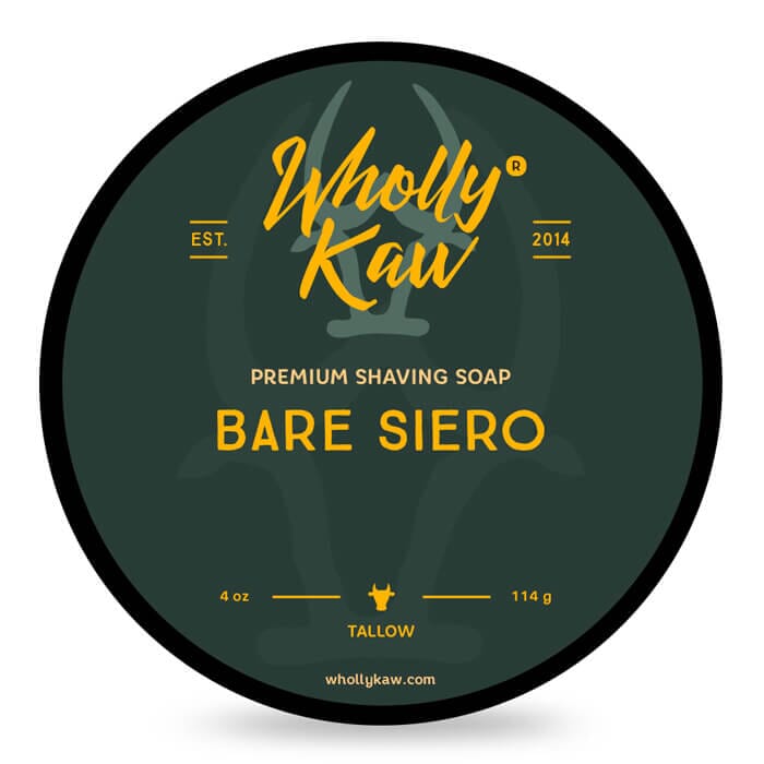 Wholly Kaw sapone da barba Bare Siero 114gr