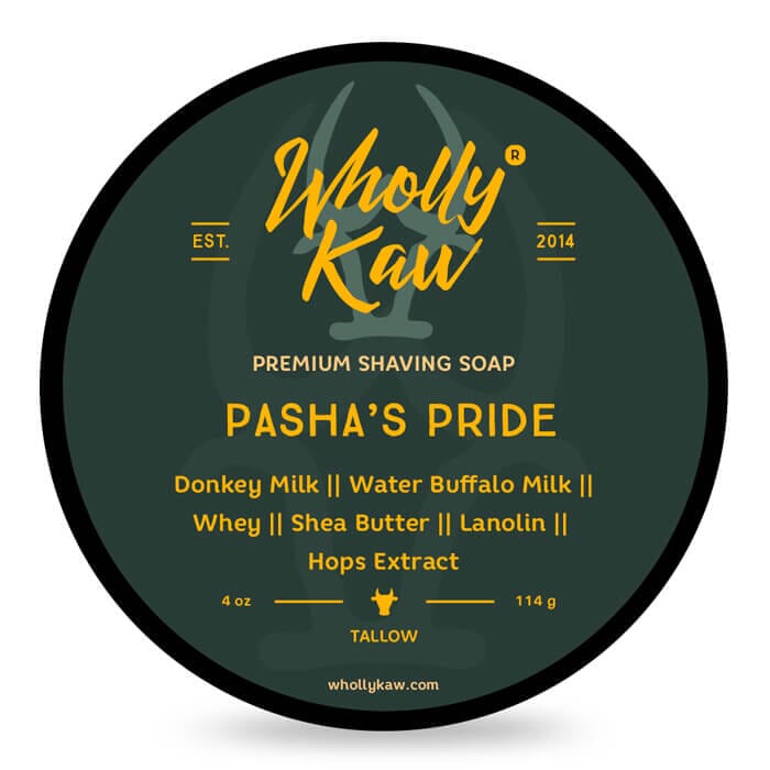 Wholly Kaw sapone da barba Pasha's Pride 114gr