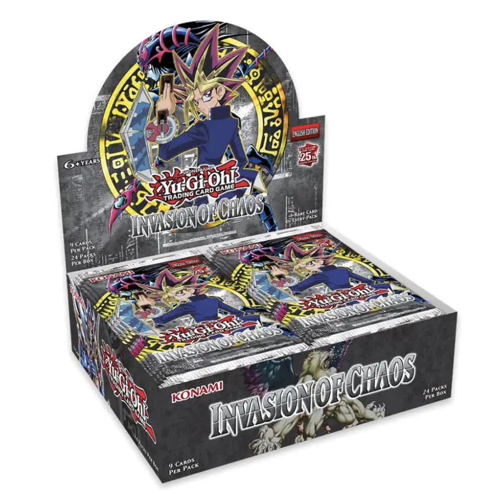 Yu-Gi-Oh! Invasion of Chaos Booster Box 24 Bustine ENG