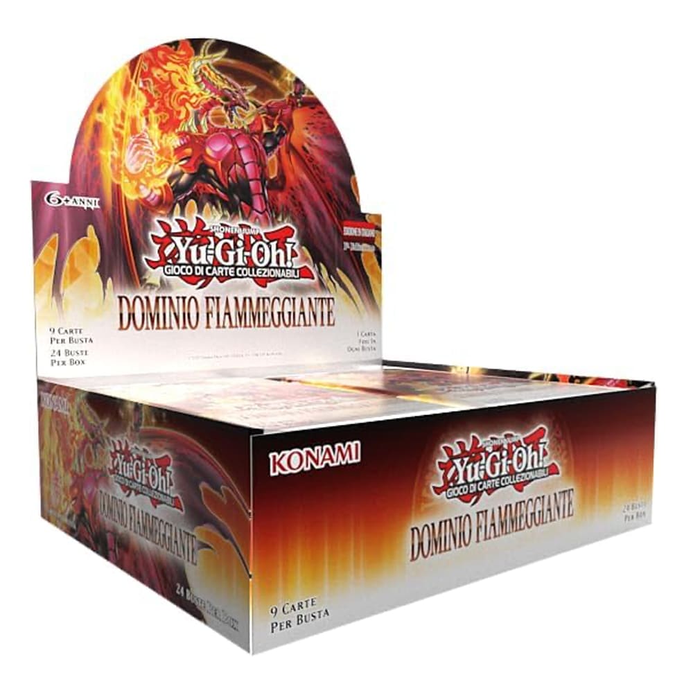 Yu-Gi-Oh! Dominio Fiammeggiante Booster Box 24 Bustine ITA