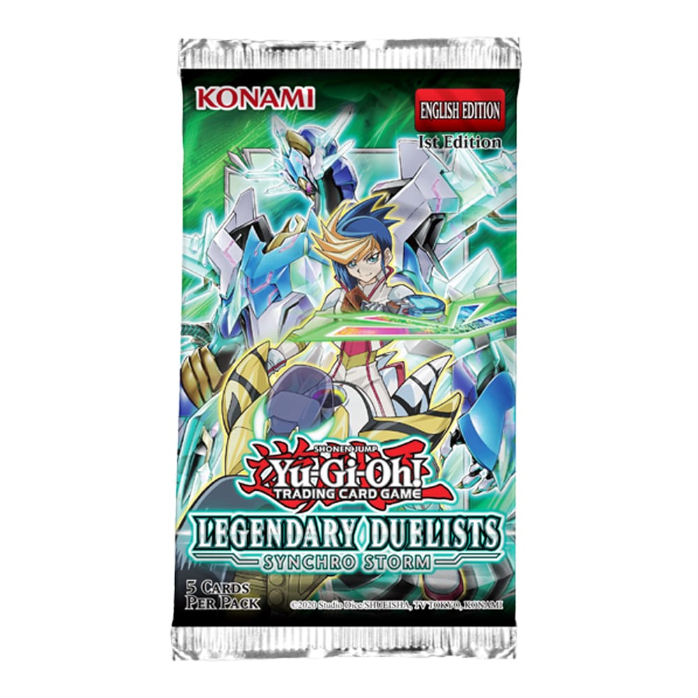 Yu-Gi-Oh! Legendary Duelists Synchro Storm Booster Pack 1 Bustina ENG