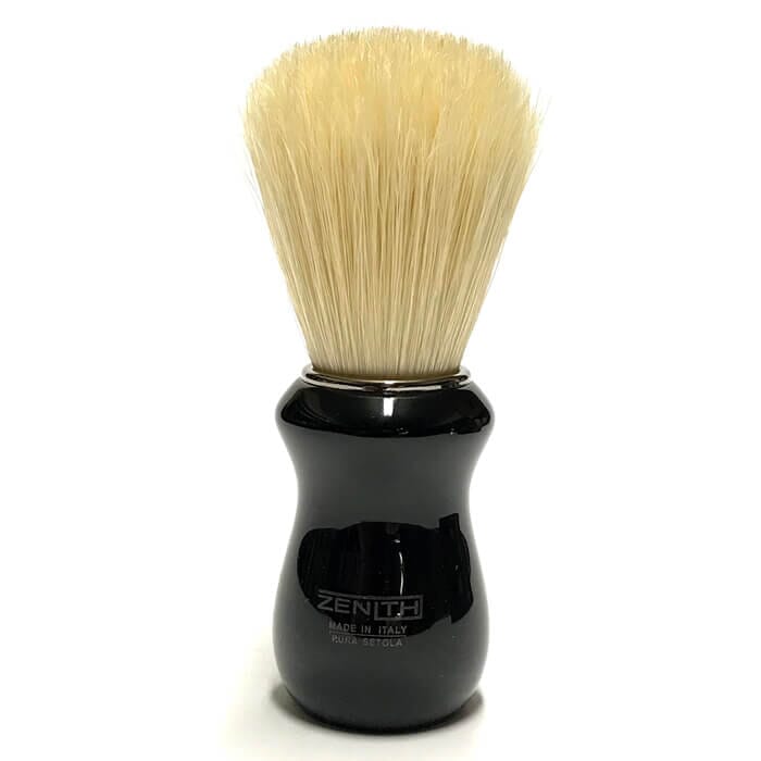 Zenith shaving brush pure bleached bristle 502nk se