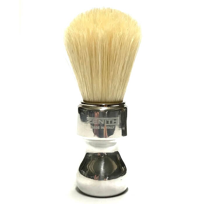 Zenith shaving brush pure bleached bristle 506all se