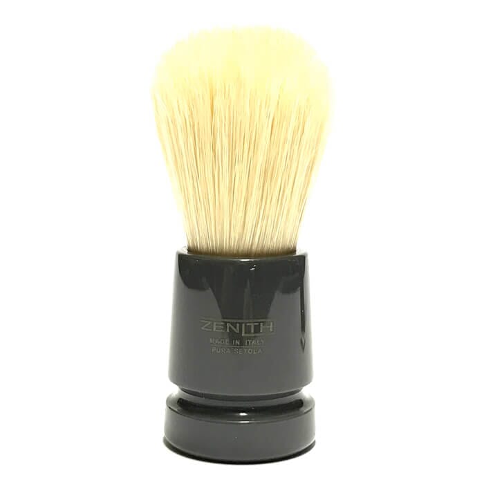Zenith shaving brush pure bleached bristle 509gf se